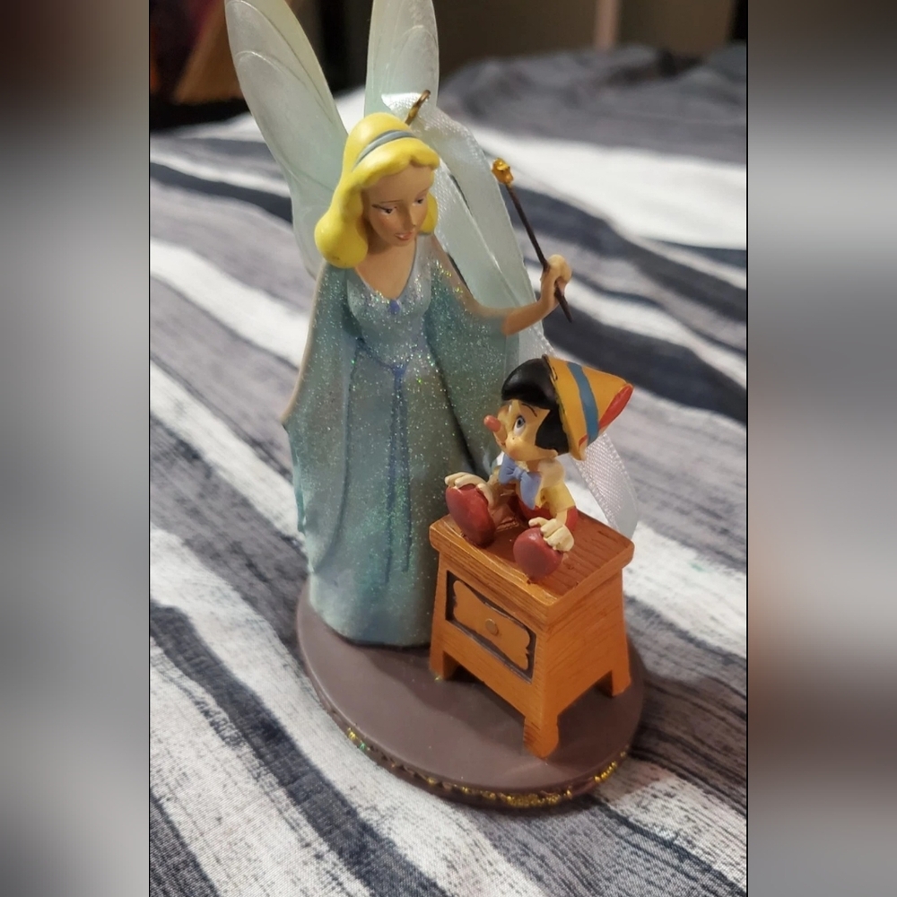 Disney's Pinocchio and the Blue Fairy Christmas Ornament